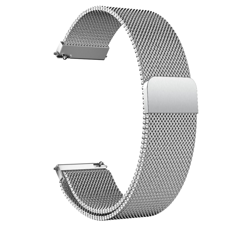 

For Huawei Watch 3 / 3 Pro Milanese Stainless Steel Replacement Strap(Silver)