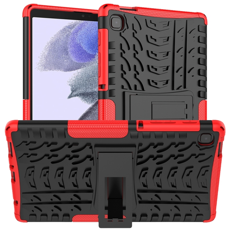 For Samsung Galaxy Tab A7 Lite Tire Texture Shockproof TPU+PC Protective Case with Holder(Red)
For Samsung Galaxy Tab A7 Lite Tire Texture Shockproof TPU+PC Protective Case with Holder(Red)