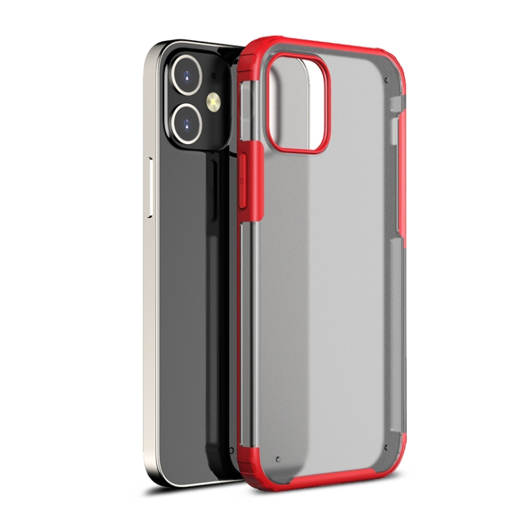 

Shockproof Ultra-thin Frosted TPU + PC Protective Case For iPhone 11(Red)