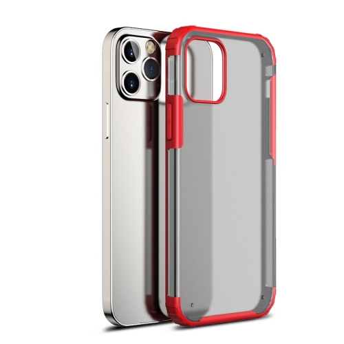 

Shockproof Ultra-thin Frosted TPU + PC Protective Case For iPhone 12 Pro Max(Red)