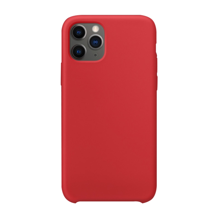 

Ultra-thin Liquid Silicone Protective Case For iPhone 11 Pro(Red)