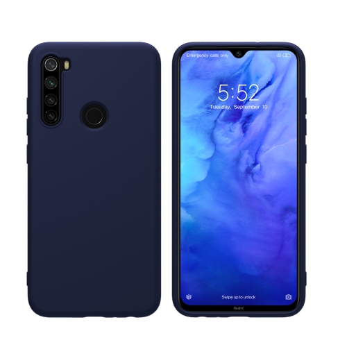 

For Xiaomi Redmi Note 8 NILLKIN Rubber-wrapped TPU Protective Case(Blue)