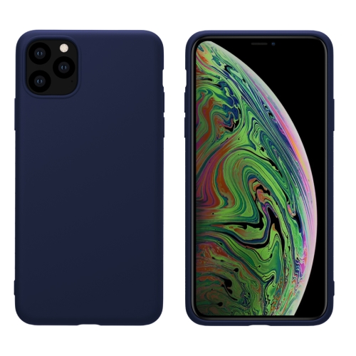 

For iPhone 11 Pro Max NILLKIN Rubber-wrapped TPU Protective Case(Blue)