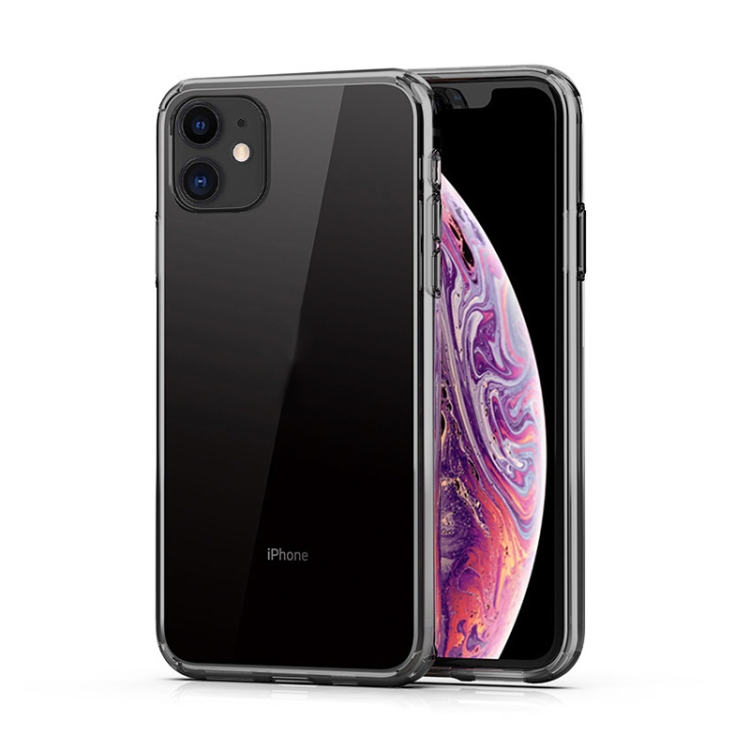 

Shockproof TPU + PC Protective Case For iPhone 11(Transparent Black)