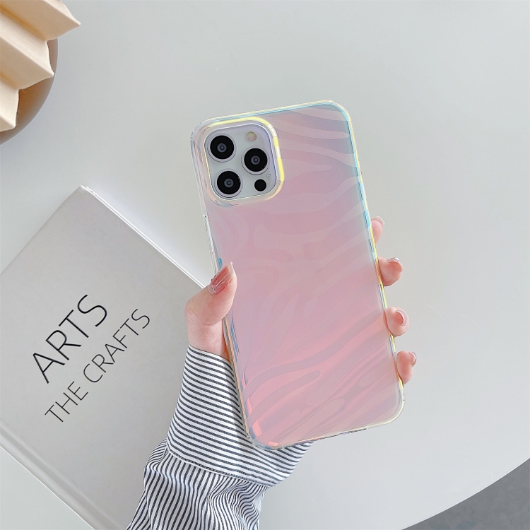 

Double-sided Film Laser TPU Protective Case For iPhone 11 Pro(Zebra Texture)