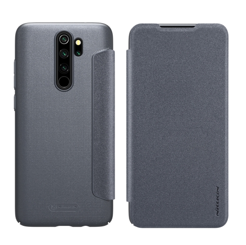 

For Xiaomi Redmi Note 8 Pro NILLKIN Sparkle Frosted Texture Horizontal Flip Leather Case(Grey)