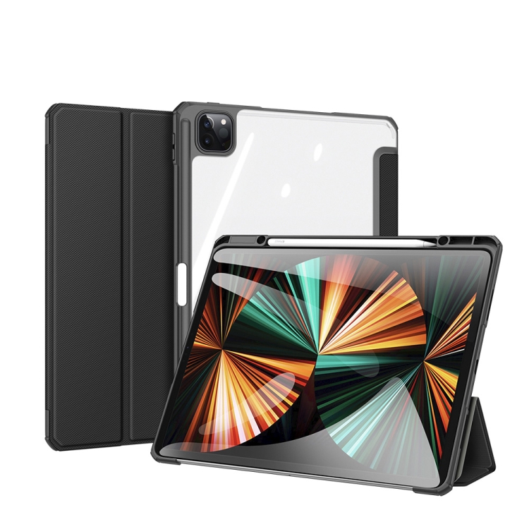 DUX DUCIS TOBY Series Shockproof PU Leather + PC + TPU Horizontal Flip Tablet Case with Holder & Pen Slot & Sleep / Wake-up Function For iPad Pro 12.9 (2021/2020/2018)(Black)
DUX DUCIS TOBY Series Shockproof PU Leather + PC + TPU Horizontal Flip Tablet Case with Holder & Pen Slot & Sleep / Wake-up Function For iPad Pro 12.9 (2021/2020/2018)(Black)