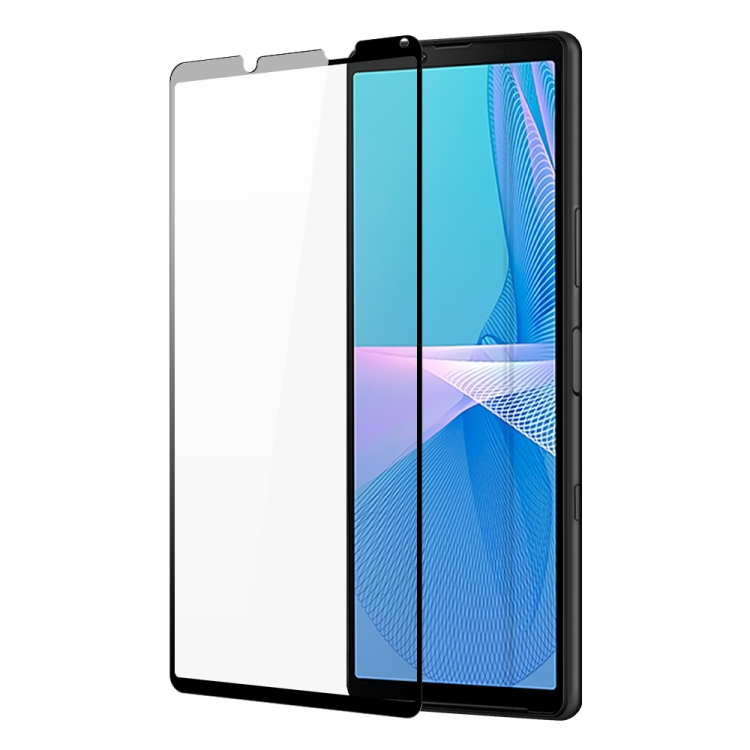 

For Sony Xperia 10 III DUX DUCIS 0.33mm 9H Medium Alumina HD Full Screen Tempered Glass Film