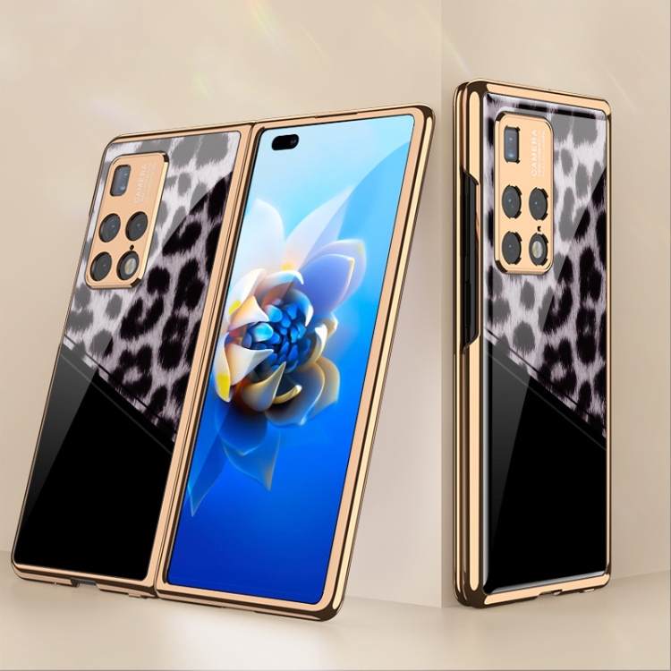 

For Huawei Mate X2 GKK Color Contrast Electroplating Painted 9H Tempered Glass Case(07)