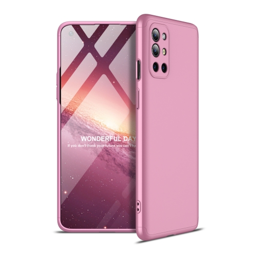 

For OnePlus 9R GKK Three Stage Splicing Full Coverage PC Case(Rose Gold)