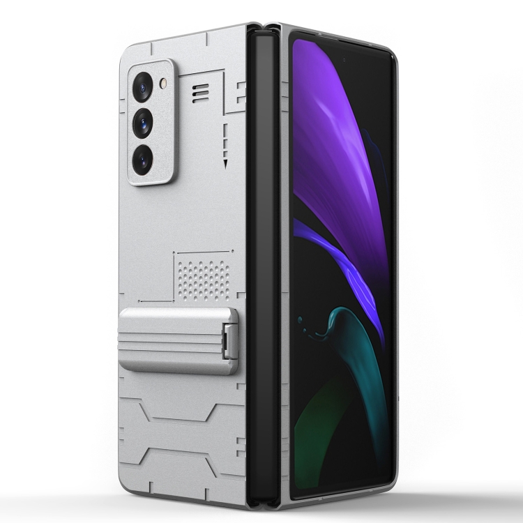 

GKK Interstellar Kickstand Series Full Coverage Protective Case(Silver)