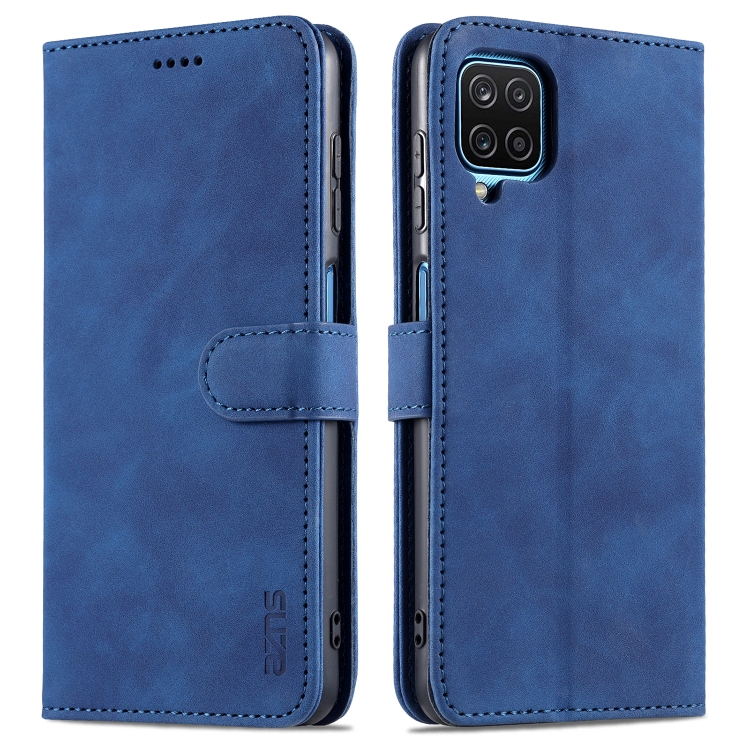 For Samsung Galaxy A12 5G AZNS Skin Feel Calf Texture Horizontal Flip Leather Case with Card Slots & Holder & Wallet(Blue)
For Samsung Galaxy A12 5G AZNS Skin Feel Calf Texture Horizontal Flip Leather Case with Card Slots & Holder & Wallet(Blue)