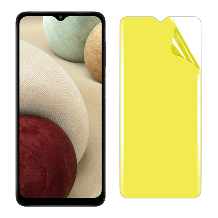 

For Samsung Galaxy A12 Soft TPU Full Coverage Front Screen Protector