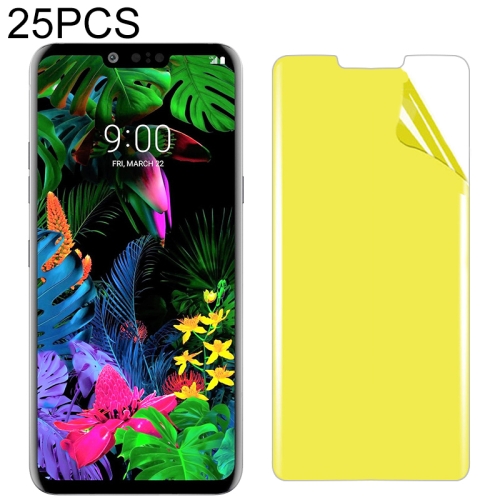 

Fro LG G8 ThinQ 25 PCS Soft TPU Full Coverage Front Screen Protector