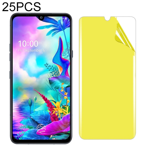 

Fro LG V50S ThinQ 5G 25 PCS Soft TPU Full Coverage Front Screen Protector