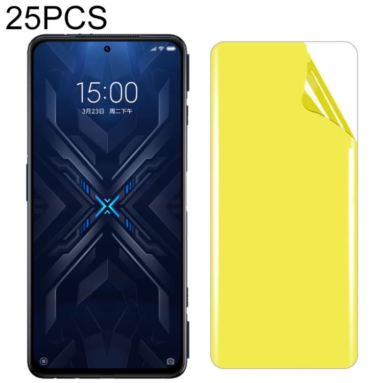 

For Xiaomi Black Shark 4 25 PCS Soft TPU Full Coverage Front Screen Protector