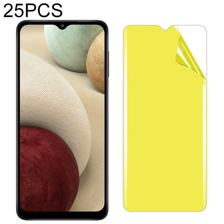 

For Samsung Galaxy A12 25 PCS Soft TPU Full Coverage Front Screen Protector