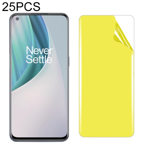 

For OnePlus Nord N10 5G 25 PCS Soft TPU Full Coverage Front Screen Protector