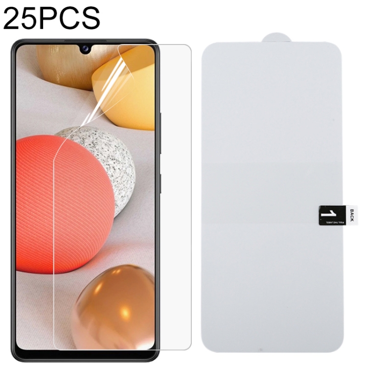 

For Samsung Galaxy A42 5G 25 PCS Full Screen Protector Explosion-proof Hydrogel Film