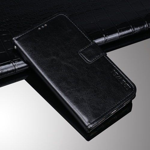 

For Nokia X10 / X20 idewei Crazy Horse Texture Horizontal Flip Leather Case with Holder & Card Slots & Wallet(Black)
