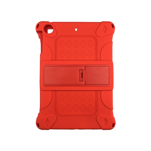 

All-inclusive Silicone Shockproof Case with Holder For iPad Pro 10.5 / 10.2 2021 / 2020 / 2019 / Air 3(Red)