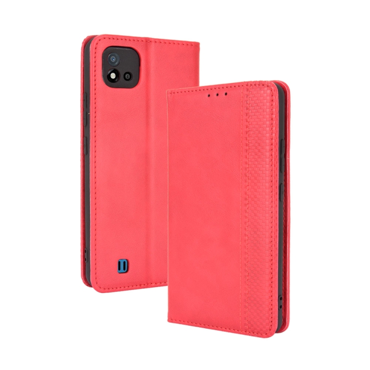 For OPPO Realme C11 2021 / Realme C20 / Realme C20a Magnetic Buckle Retro Crazy Horse Texture Horizontal Flip Leather Case with Holder & Card Slots & Photo Frame(Red)
For OPPO Realme C11 2021 / Realme C20 / Realme C20a Magnetic Buckle Retro Crazy Horse Texture Horizontal Flip Leather Case with Holder & Card Slots & Photo Frame(Red)