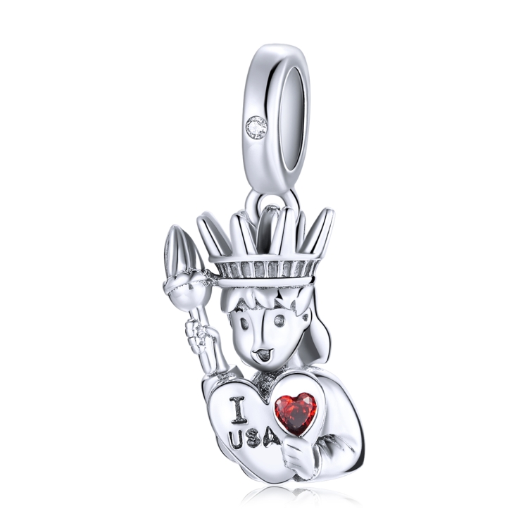 

S925 Sterling Silver American Girl Pendant DIY Bracelet Necklace Accessories