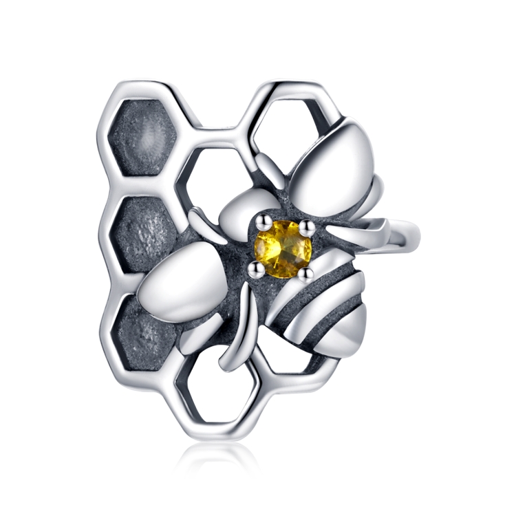 

S925 Sterling Silver Homing Bee Ear Bone Clip Women Earrings