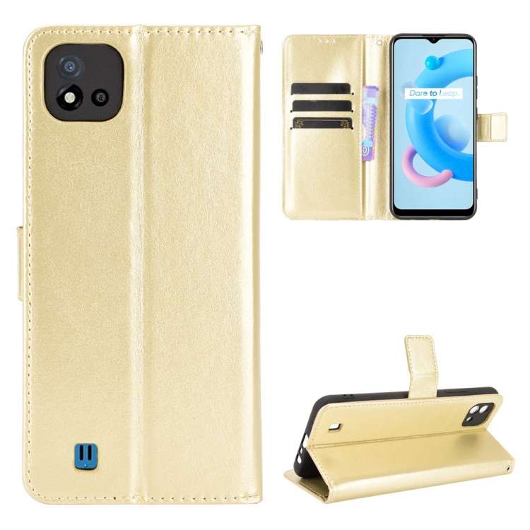 For OPPO Realme C11 2021 / Realme C20 / Realme C20A Crazy Horse Texture Horizontal Flip Leather Case with Holder & Card Slots & Lanyard(Gold)
For OPPO Realme C11 2021 / Realme C20 / Realme C20A Crazy Horse Texture Horizontal Flip Leather Case with Holder & Card Slots & Lanyard(Gold)