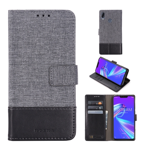 

For ASUS ZB633kl MUXMA MX102 Horizontal Flip Canvas Leather Case with Stand & Card Slot & Wallet Function(Black)