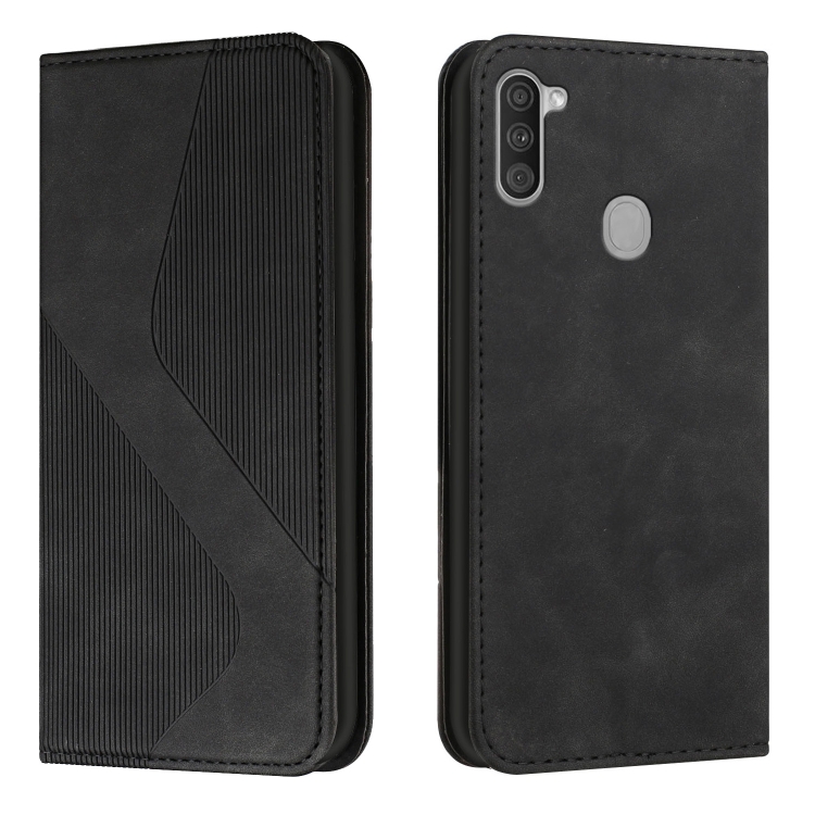 For Samsung Galaxy A11 / M11 Skin Feel Magnetic S-type Solid Color Horizontal Flip Leather Case with Holder & Card Slot & Wallet(Black)
For Samsung Galaxy A11 / M11 Skin Feel Magnetic S-type Solid Color Horizontal Flip Leather Case with Holder & Card Slot & Wallet(Black)