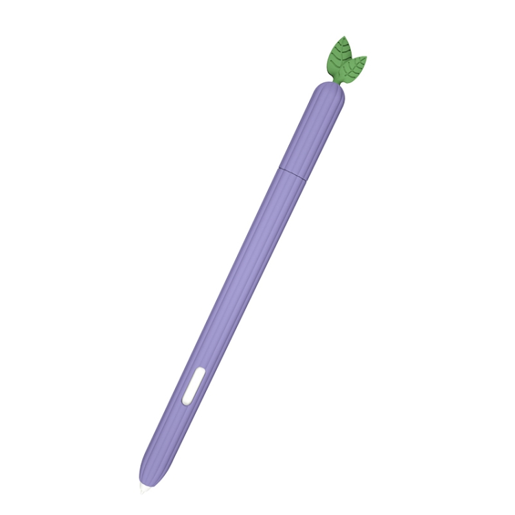 

For Samsung Galaxy Tab S7 SM-870 / SM-T875 Fruit and Vegetable Shape Stylus Silicone Protective Case(Small Grapes)