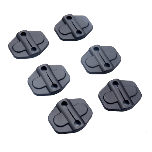 

A5565 6 PCS Car Door Lock Cover for Jeep Wrangler JL JLU 2018-2019