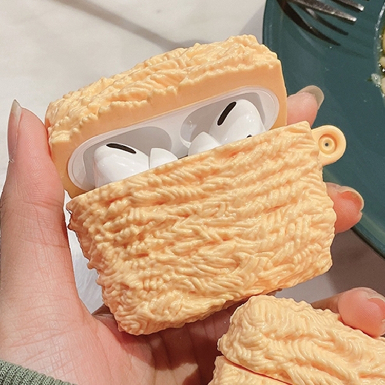 

Instant Noodles Shape Silicone Wireless Earphone Protective Case For AirPods Pro