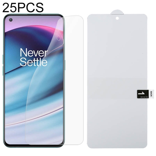 

For OnePlus Nord CE 5G 25 PCS Full Screen Protector Explosion-proof Front Hydrogel Film