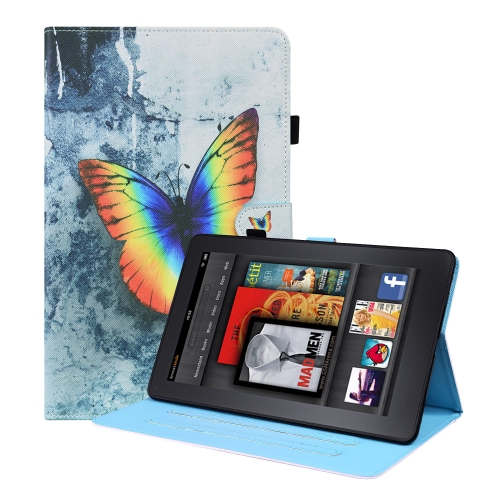 

For Amazon Kindle Paperwhite 4 / 3 / 2 / 1 Animal Pattern Horizontal Flip Leather Case with Holder & Card Slots & Photo Frame & Sleep / Wake-up Function(Color Butterfly)