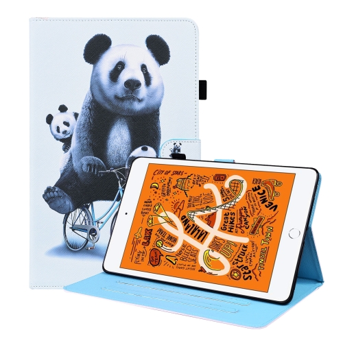 

Animal Pattern Horizontal Flip Leather Case with Holder & Card Slots & Photo Frame & Sleep / Wake-up Function For iPad Mini 5 / 4 / 3 / 2 / 1(Cycling Panda)