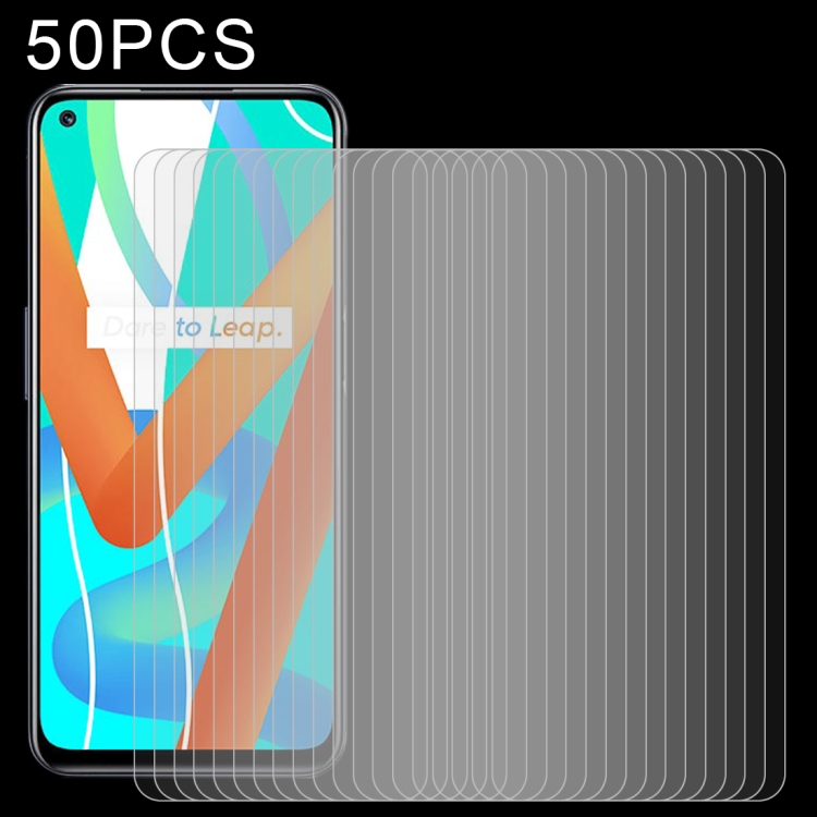 

For OPPO Realme V13 5G 50 PCS 0.26mm 9H 2.5D Tempered Glass Film