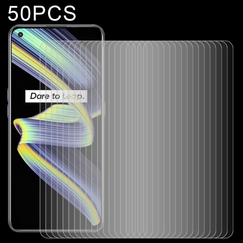 

For OPPO Realme X7 Max 5G 50 PCS 0.26mm 9H 2.5D Tempered Glass Film