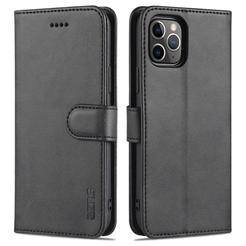 

AZNS Skin Feel Calf Texture Horizontal Flip Leather Case with Card Slots & Holder & Wallet For iPhone 11 Pro(Black)