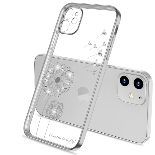 

Ultra-thin Electroplating Dandelion Pattern Protective Case For iPhone 11 Pro(Silver)