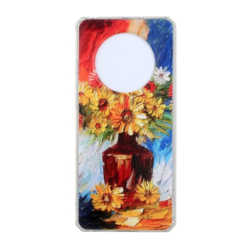 

For Huawei Mate 40 Oil Painting Pattern TPU Shockproof Case(Vase)