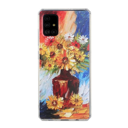 

For Huawei P40 Oil Painting Pattern TPU Shockproof Case(Vase)