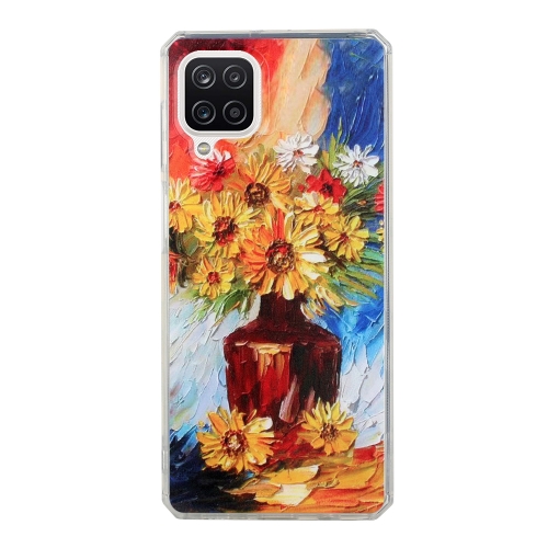 

For Huawei P40 Lite Oil Painting Pattern TPU Shockproof Case(Vase)