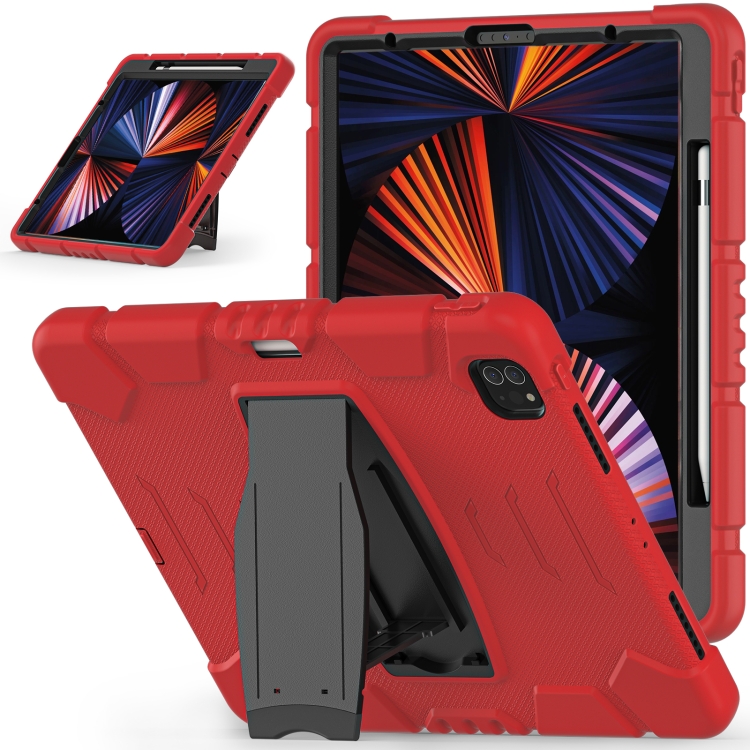 3-Layer Protection Screen Frame + PC + Silicone Shockproof Combination Tablet Case with Holder For iPad Pro 12.9 2021(Red+Black)
3-Layer Protection Screen Frame + PC + Silicone Shockproof Combination Tablet Case with Holder For iPad Pro 12.9 2021(Red+Black)