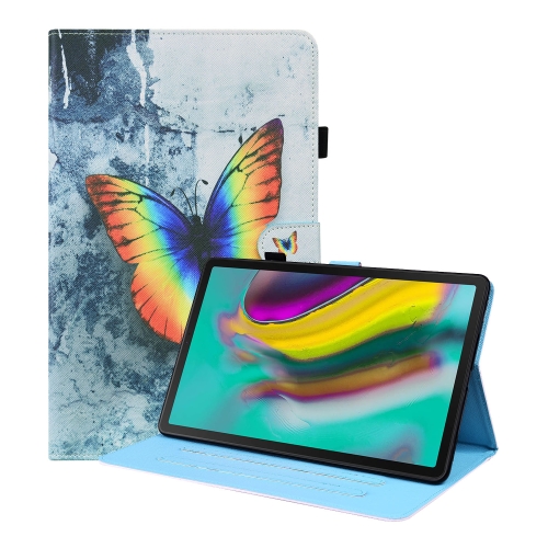 

For Samsung Galaxy Tab S5e 10.5 SM-T720 / SM-T725 Animal Pattern Horizontal Flip Leather Case with Holder & Card Slots & Photo Frame(Color Butterfly)