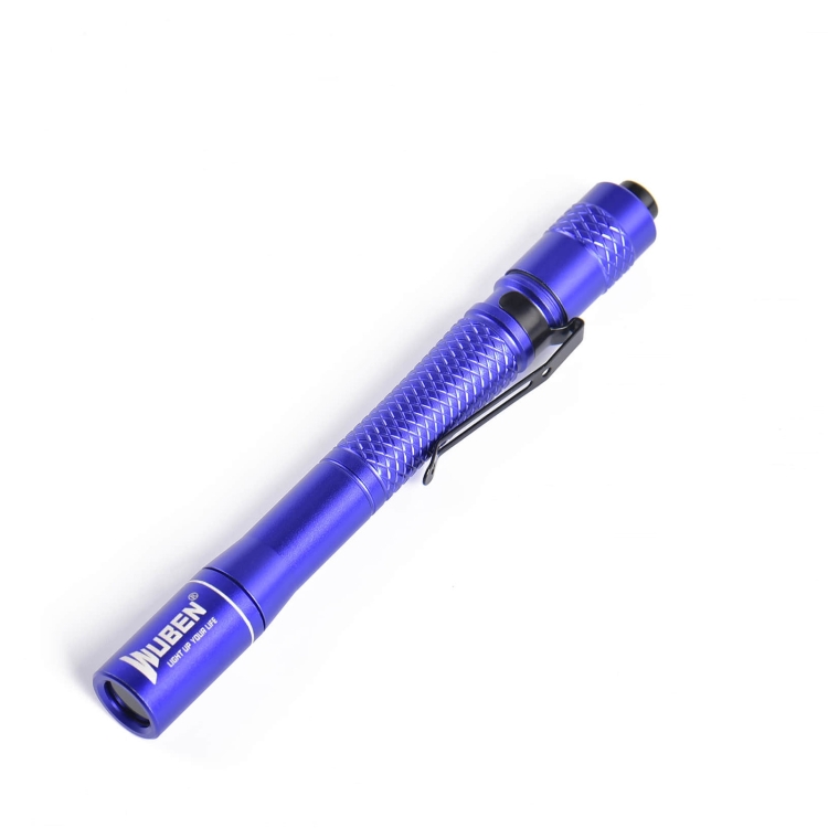 

WUBEN E19UV Ultraviolet Flashlight 365nm Banknote Detector Anti-counterfeiting Fluorescent Violet Penlight(Purple)