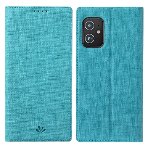 

For Asus Zenfone 8 ZS590KS ViLi DMX Series Shockproof TPU + PU Leather Magnetic Attraction Horizontal Flip Case with Card Slot & Holder(Blue)