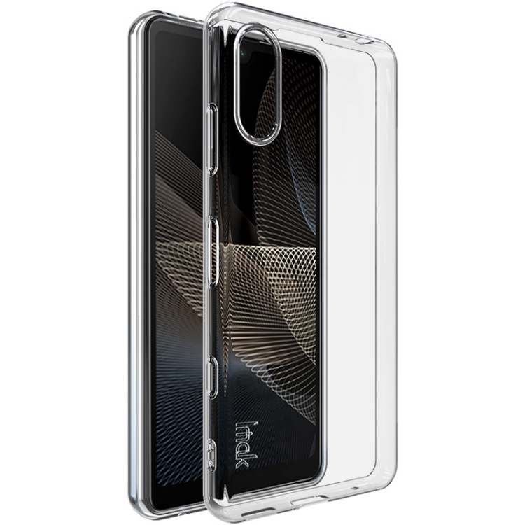 

For Sony Xperia Ace II IMAK UX-5 Series Transparent Shockproof TPU Protective Case