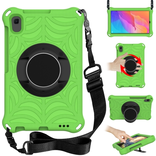 

Huawei MatePad T8 8.0 inch Spider King EVA Protective Case with Adjustable Shoulder Strap & Holder(Green)